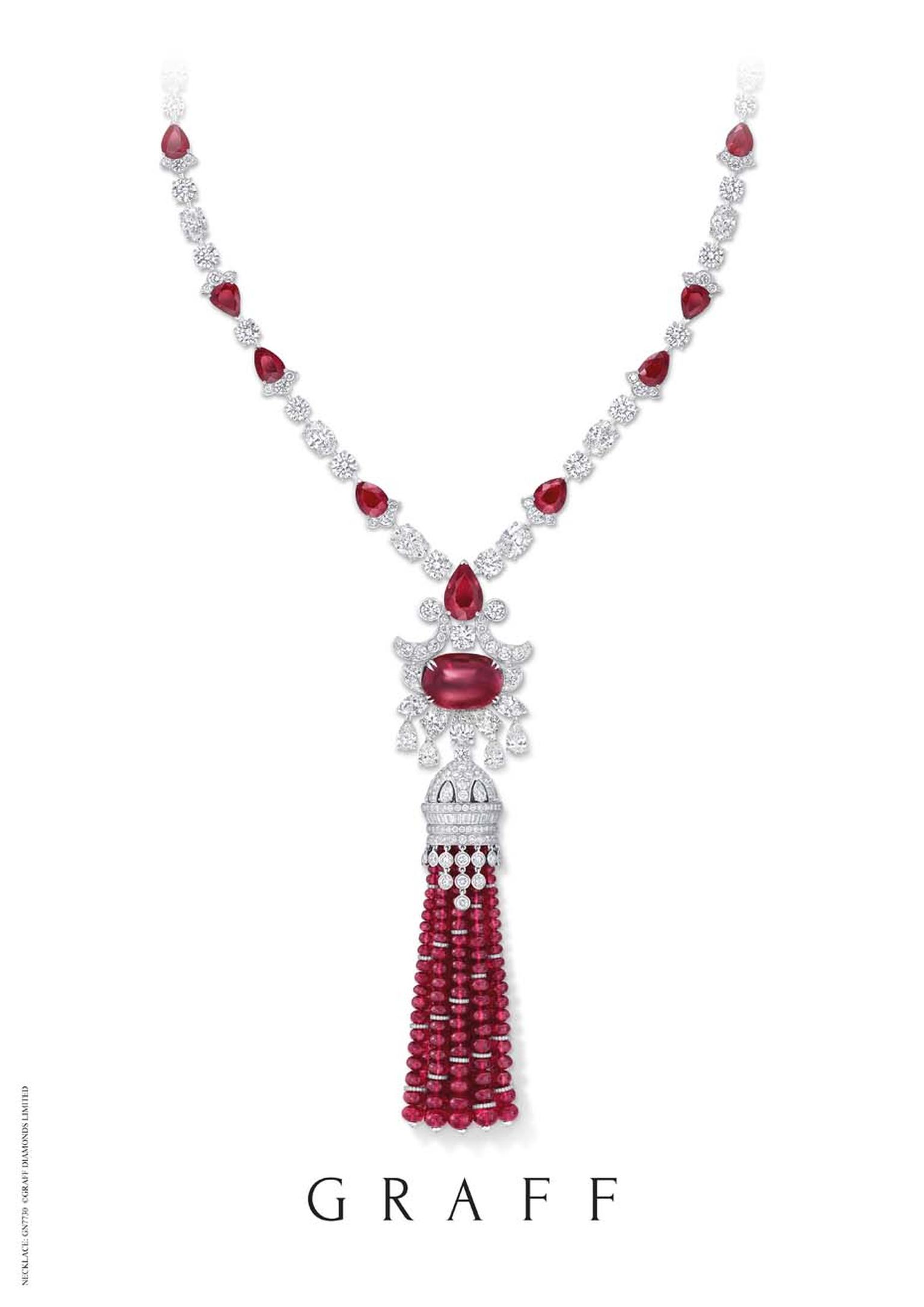 Graff ruby necklace shop